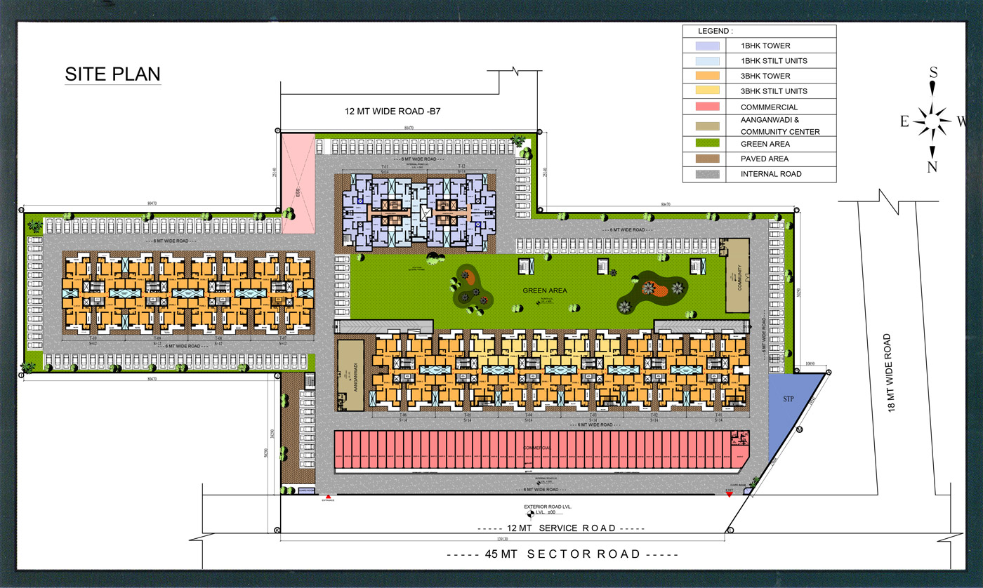 Amolik Sankalp Site Map Plan