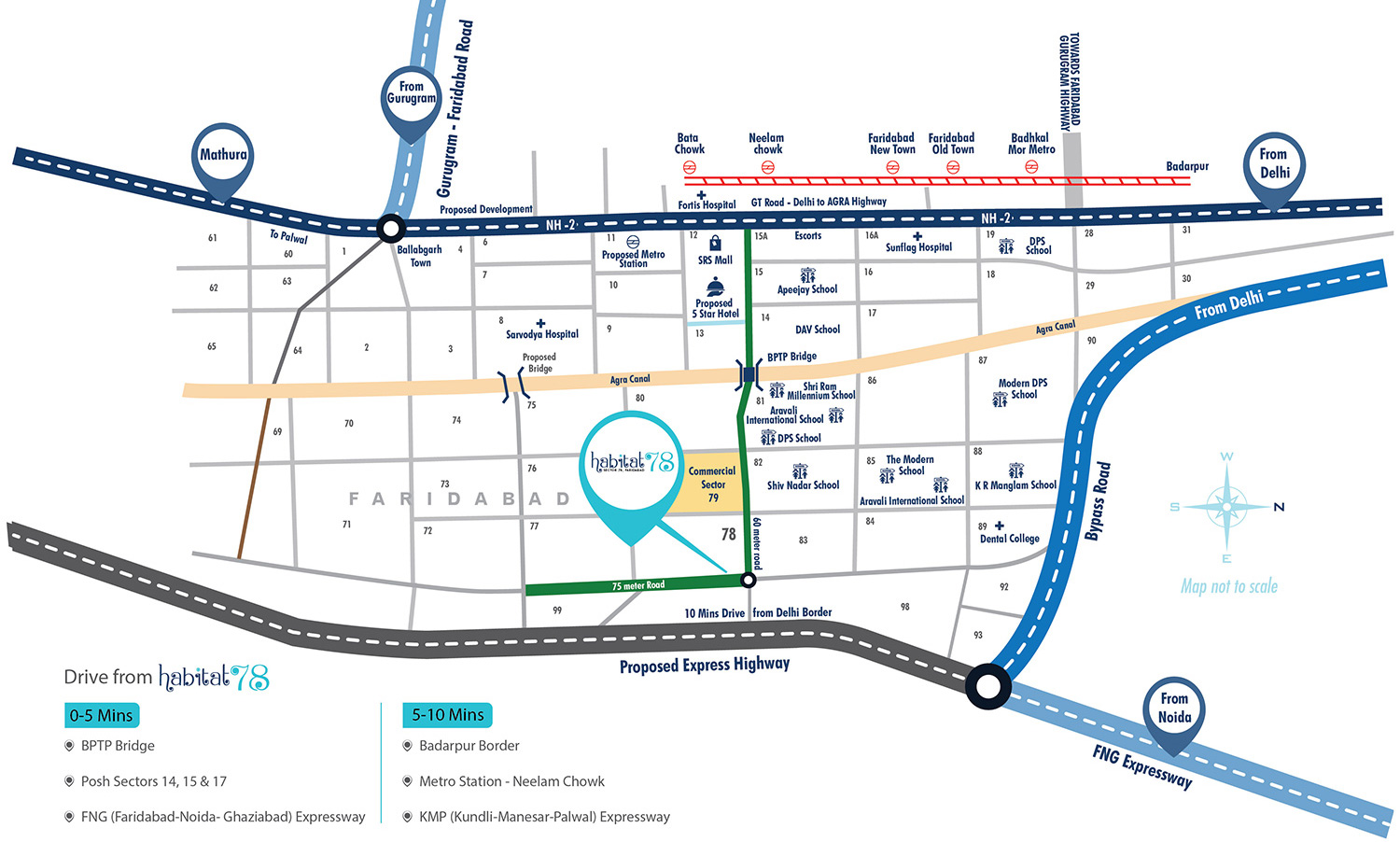 Conscient Habitat Sector 78 Faridabad, Haryana Under Affordable